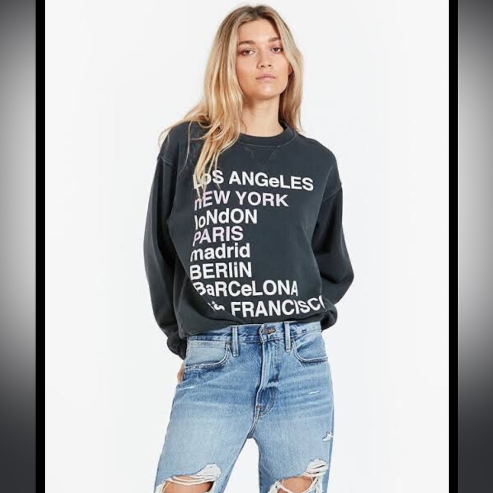 Anine Bing City Love Sweatshirt - Picture 2 of 3